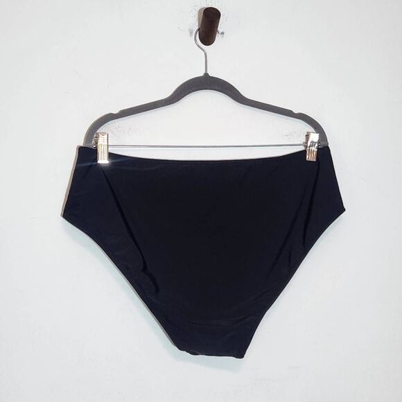 AI'MAGE Black Swim Dress with Matching Bottoms NWOT Size XXL - Picture 4 of 14